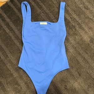 Aritzia Babyton Open-Back Bodysuit